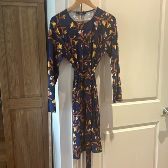 NWT WEEKEND MAXMARA M ARTEN FLORAL JERSEY DRESS - Picture 2 of 12